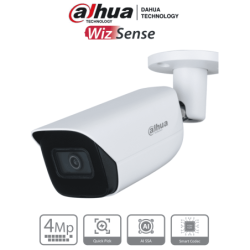 DAHUA IPC-HFW3441E-S-S2 - Camara IP Bullet de 4 Megapixeles con IA/ WizS