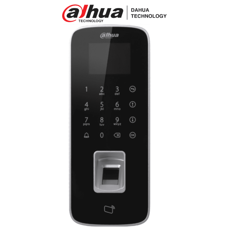 DAHUA ASI1212D-D - Control de Acceso con Teclado Touch/ 3 000 Huellas/ 3