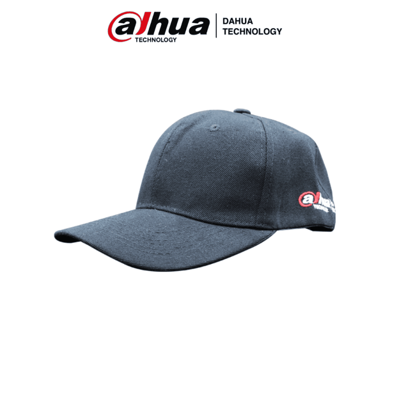 TVC MATPRO010 - Gorra Negra Bordada con Logotipo Marca Dahua/ Promociona