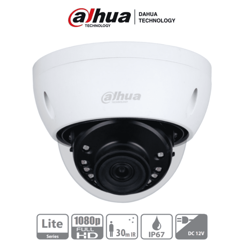 DAHUA HAC-HDBW1200E-28- Camara Domo de 2 Megapixeles Antivandalica/ 1080