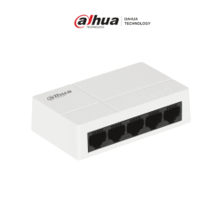 DAHUA PFS3005-5GT-L - Switch para Escritorio 5 Puertos/ Gigabit Ethernet