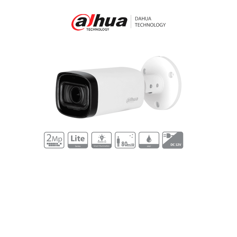 DAHUA HAC-HFW1200RN-Z-2712-S6 - Camara Bullet de 2 Megapixeles/ 1080p/ L