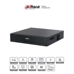 DAHUA DH-XVR5832S-I3 - DVR 32 canales de 5MP y 1080p con WizSense  H.265