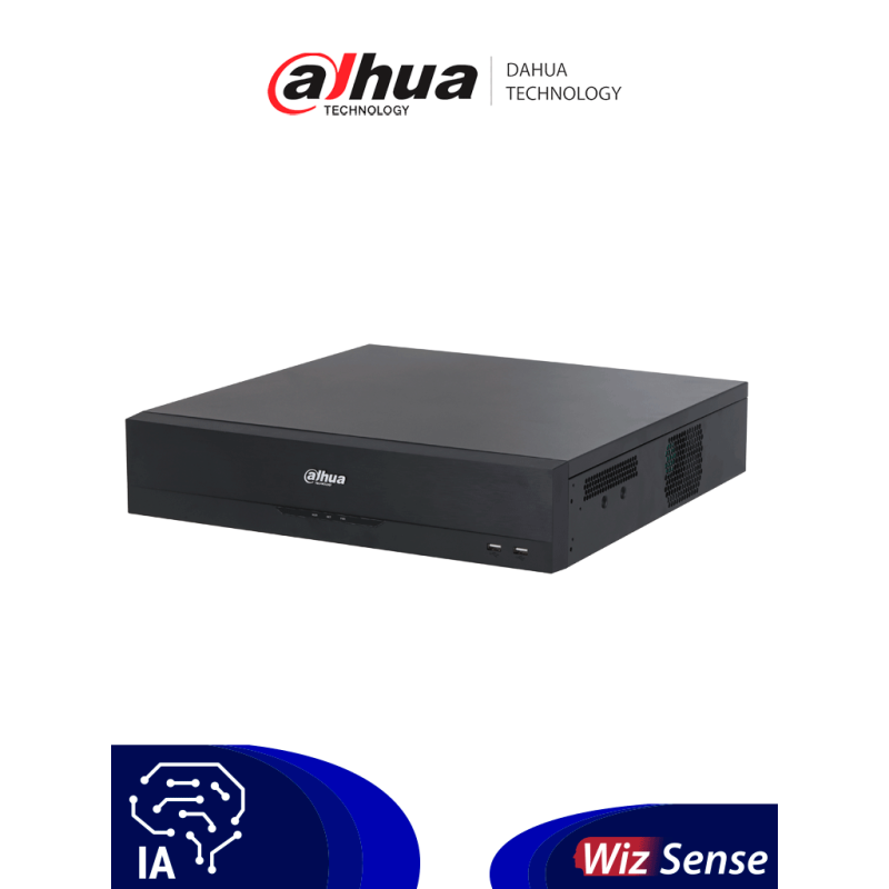 DAHUA DH-XVR5816S-4KL-I3 - DVR de 16 Canales 4k/ WizSense/ H.265+/ IA/ 8