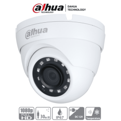 DAHUA HAC-HDW1200MN-0280B - Camara Domo 1080p/ Metálica/ Lente de 2.8mm/