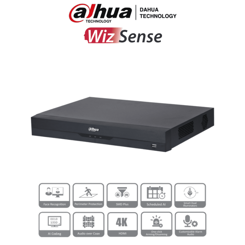 DAHUA XVR5232AN-I3 - DVR de 32 Canales de 5 Megapixeles Lite/ WizSense/