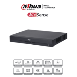 DAHUA XVR5216AN-4KL-I3 - DVR de 16 Canales 4k/ WizSense/ IA/ H.265+/ 2 B