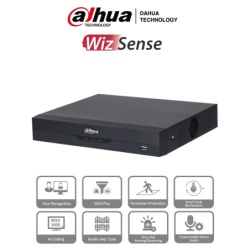 DAHUA XVR5108HS-I3 - DVR de 8 canales 5MP Lite  WizSense con IA  H.265+