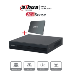 DAHUA XVR1B04-I-SSD - DVR de 4 canales 1080p Lite/ Con disco SSD de 512G