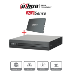 DAHUA XVR1B04H-I-SSD - DVR de 4 Canales 5 Megapixeles Lite/ Con Disco SS