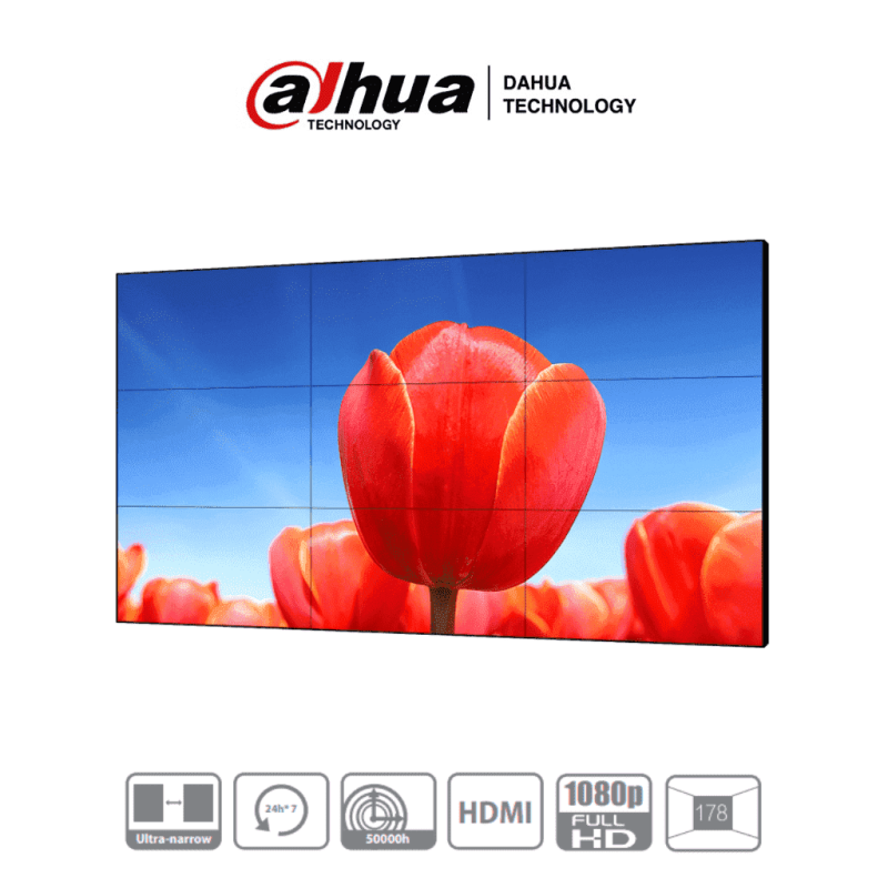 DAHUA DHL550UDM-EG - Pantalla de 55 Pulgadas FHD para Video Wall/ Panel