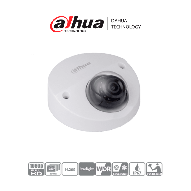 DAHUA HDBW3231FN-M- Camara IP Domo de 2 Megapixeles/ Especial para NVR M