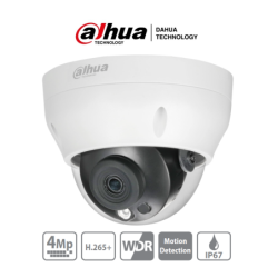 DAHUA IPC-HDPW1431R1-S4 - Camara IP Domo de 4 Megapixeles/ Lente de 2.8m