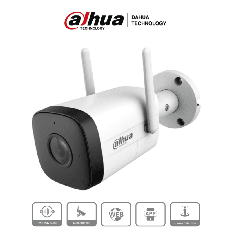 DAHUA IPC-HFW1230DT-STW  - Camara IP Bullet Wifi de 2 Megapixeles/ Lente