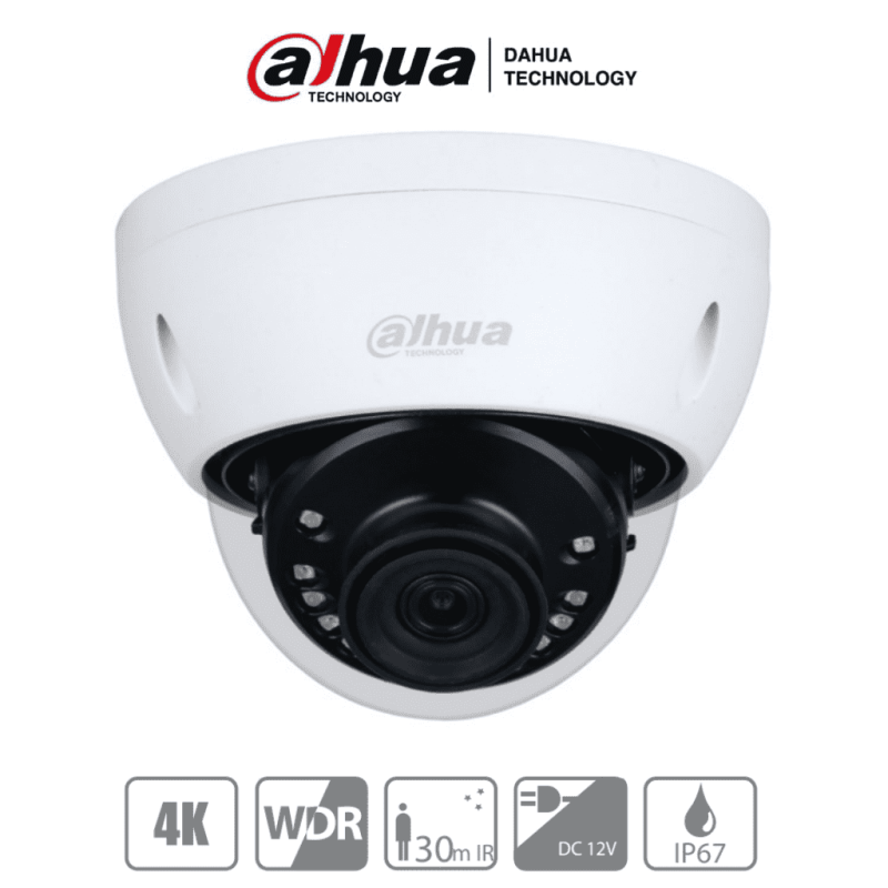 DAHUA HAC-HDBW1801E - Camara Domo Antivandalica 4k/ 8 Megapixeles/ Lente