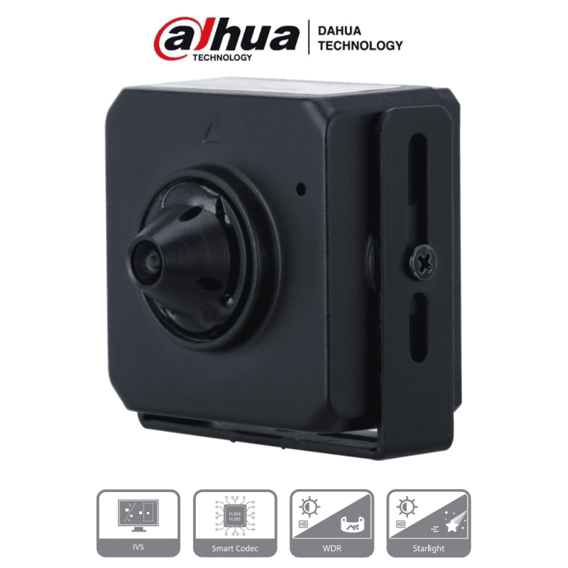 DAHUA IPC-HUM4231S-L4 - Camara IP Pinhole de 2 Megapixeles/ Lente de 2.8