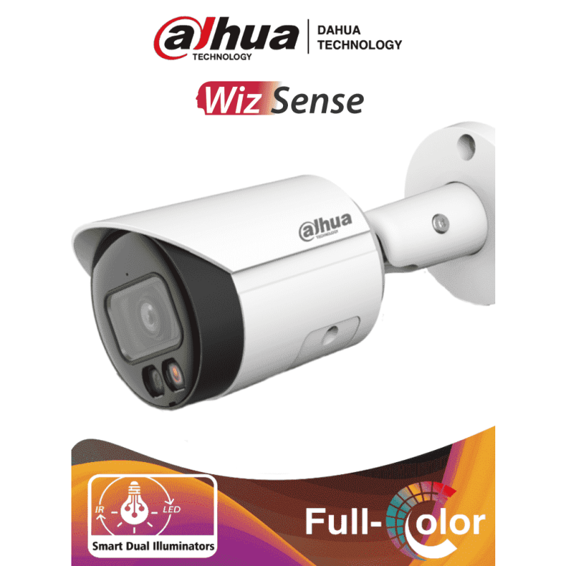 DAHUA IPC-HFW2249S-S-IL - Camara Bullet IP 2 Megapixeles/ Iluminador Dua