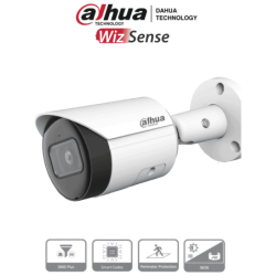 DAHUA IPC-HFW2541E-S - Camara IP Bullet de 5 Megapixeles/ WizSense/ Lent