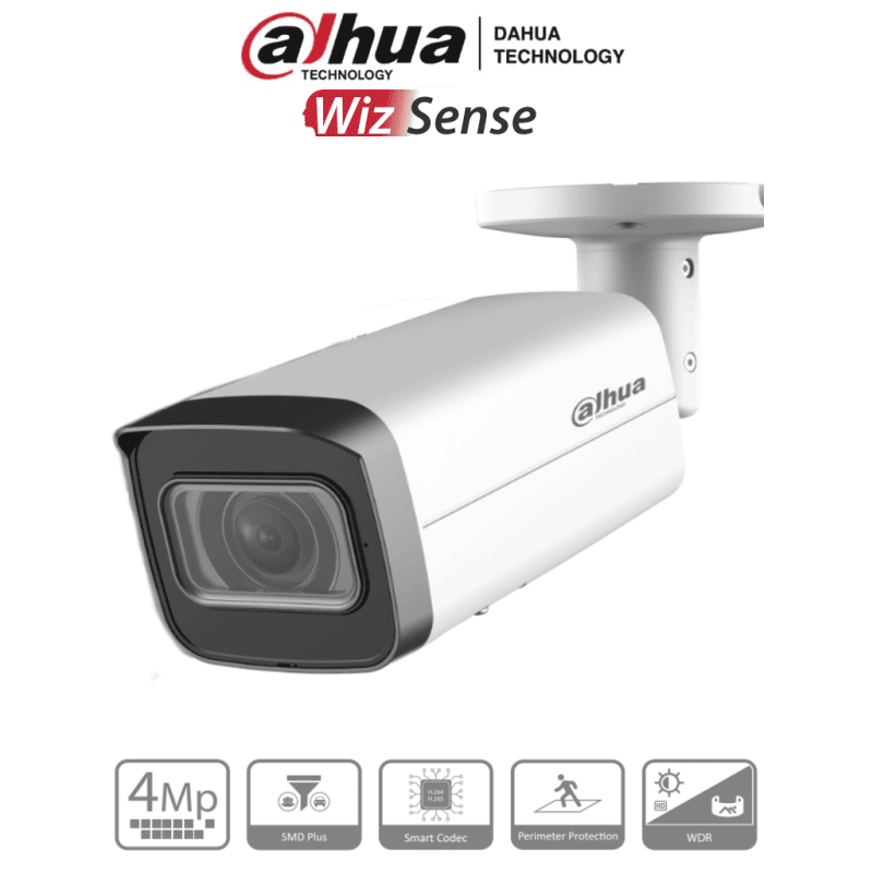 DAHUA IPC-HFW2441T-ZS - Camara IP Bullet de 4 Megapixeles/ Lente Motoriz