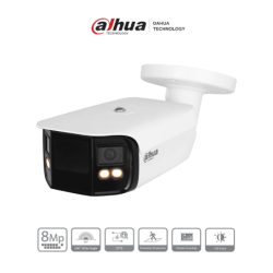 Dahua IPC-PFW5849-A180-E2-ASTE - Cámara IP Bullet 4K con multivisión en