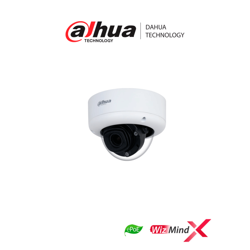 DAHUA DH-IPC-HDBW7842E1-Z-X - Camara IP Domo de 8 MP/ WizMind/ Lente Mot