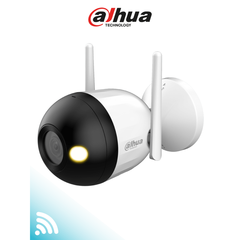 DAHUA F2C-LED - Cámara IP Bullet Wifi de 2 Megapíxeles/ Full Color/ Micr