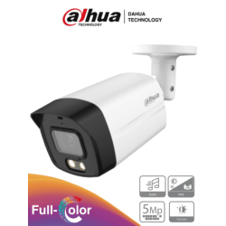 DAHUA HFW1509TLM-A-LED - Camara Bullet Full Color de 5 Megapixeles/ Lent