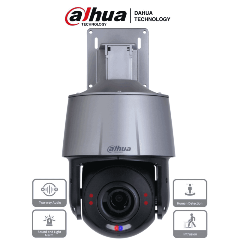 DAHUA SD3A405-GN-PV1 - PTZ IP DE 4 Megapixeles con 5x de Zoom Optico/ Di