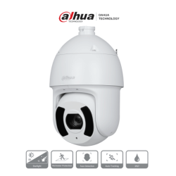 DAHUA DH-SD6CE245GB-HNR - Cámara IP PTZ 2MP con WizSense  zoom óptico 45