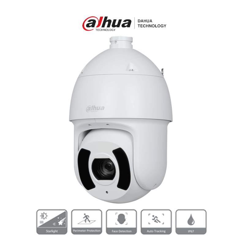 DAHUA DH-SD6CE245GB-HNR - Cámara IP PTZ 2MP con WizSense  zoom óptico 45