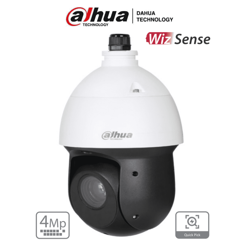 DAHUA SD49425GB-HNR - Cámara IP PTZ de 4 Megapíxeles/ WizSense/ 25x de Z