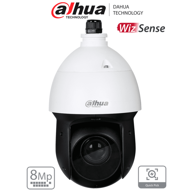 DAHUA SD49825GB-HNR - Cámara IP PTZ de 8 MP / WizSense/ 25x de Zoom ópti