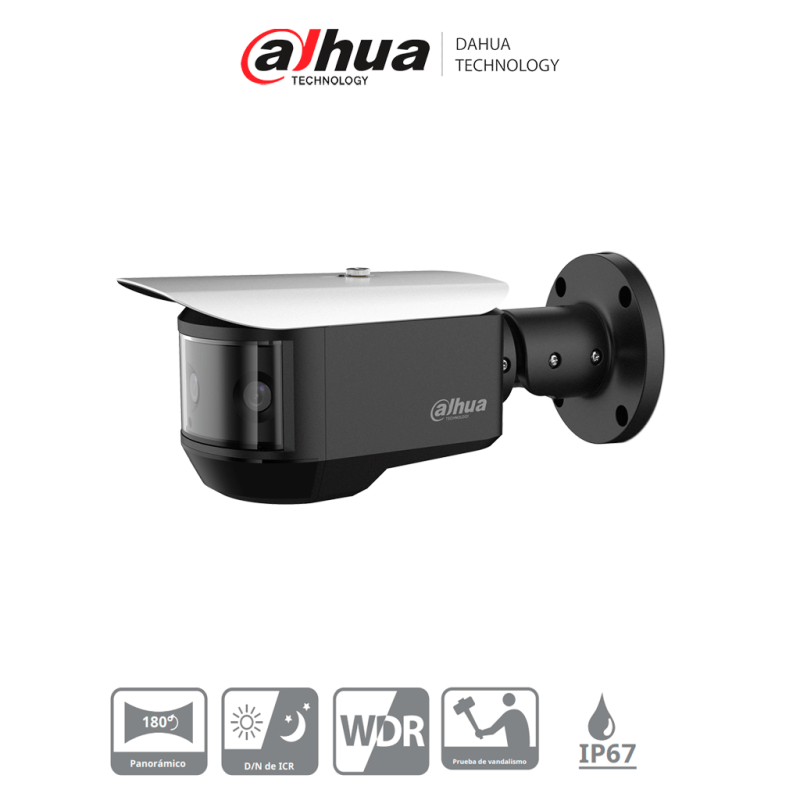 Dahua HAC-PFW3601-A180-AC24 - Camara Bullet Multisensor Panoramica/ 180