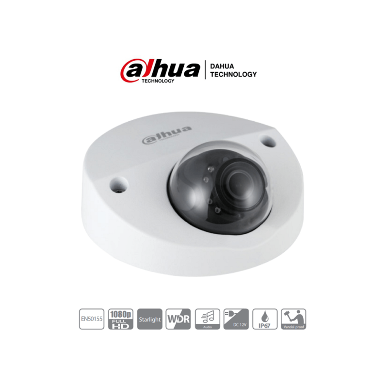 DAHUA HDBW2241F-M-A-28 - Camara Domo 1080p/ 2 Megapixeles/ Especial para