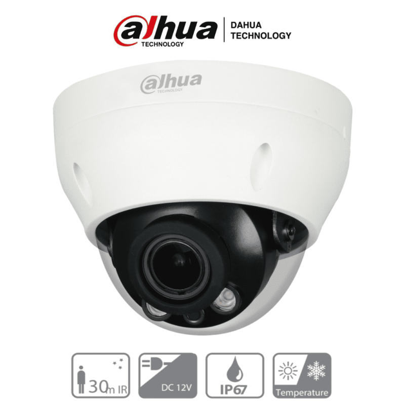 DAHUA HAC-D3A21N-VF - Cámara Domo Varifocal de 2 Megapixeles/ Lente de 2