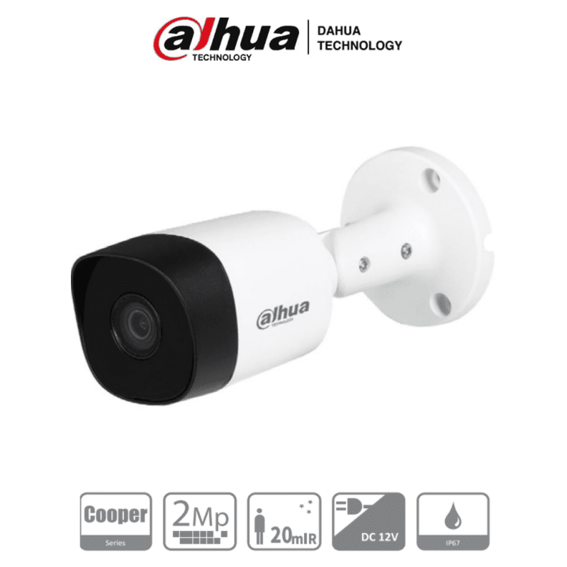 DAHUA HAC-B2A21-28 - Cámara Bullet de 2 Megapixeles. Resolución 1080p. L