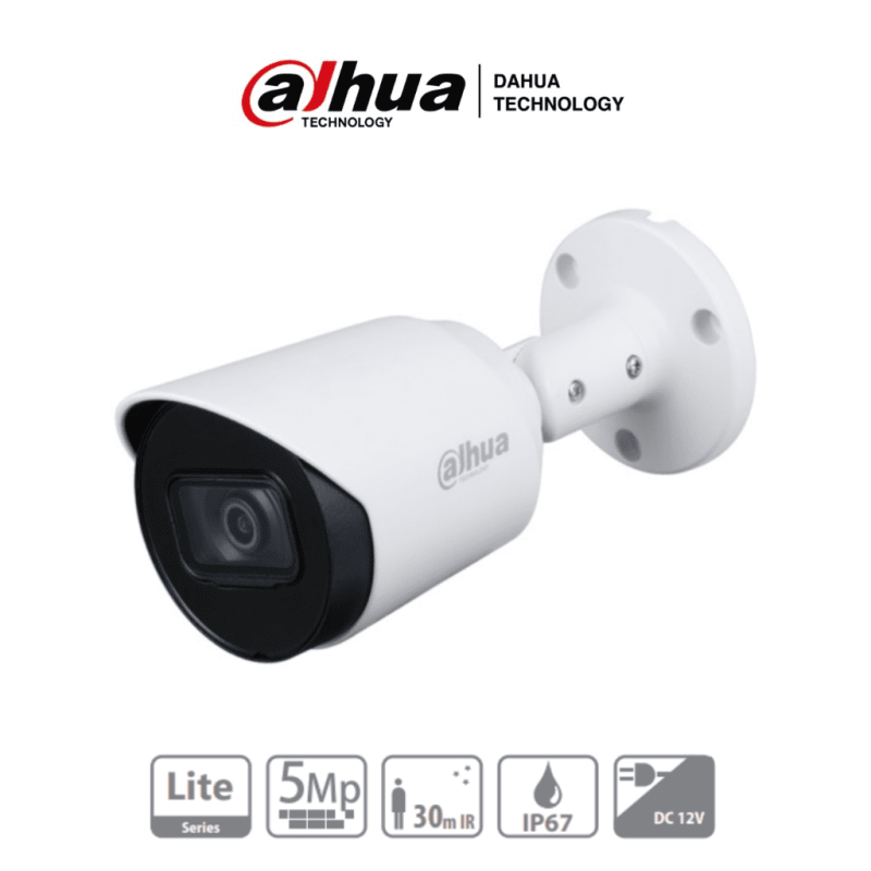 DAHUA HAC-HFW1500T-28 - Camara Bullet de 5 Megapixeles/ Lente de 2.8 mm/