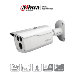 DAHUA HAC-HFW1500D - Camara Bullet de 5 Megapixeles/ Metalica/  Lente de