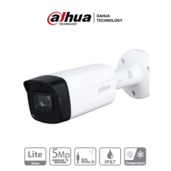 DAHUA HAC-HFW1500TH-I8 - Camara Bullet de 5 Megapixeles/ Lente de 3.6 mm