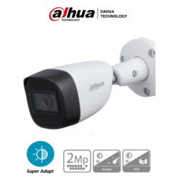 DAHUA HAC-HFW1231CM-28 - Camara Bullet 1080p/ Super Adapt/ Metalica/ Len