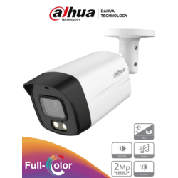 DAHUA HAC-HFW1239TLM-A-LED - Camara Bullet Full Color de 2 Megapixeles/