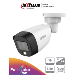 DAHUA HAC-HFW1509C-LED-28 - Cámara Bullet Full Color de 5 Megapixeles/ L