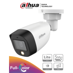 DAHUA HAC-HFW1509CN-A-LED - Cámara Bullet Full Color de 5 MP con lente d