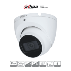 DAHUA HAC-HDW2501TLM-A -  Cámara Domo 5MP  Serie Pro con lente de 2.8mm