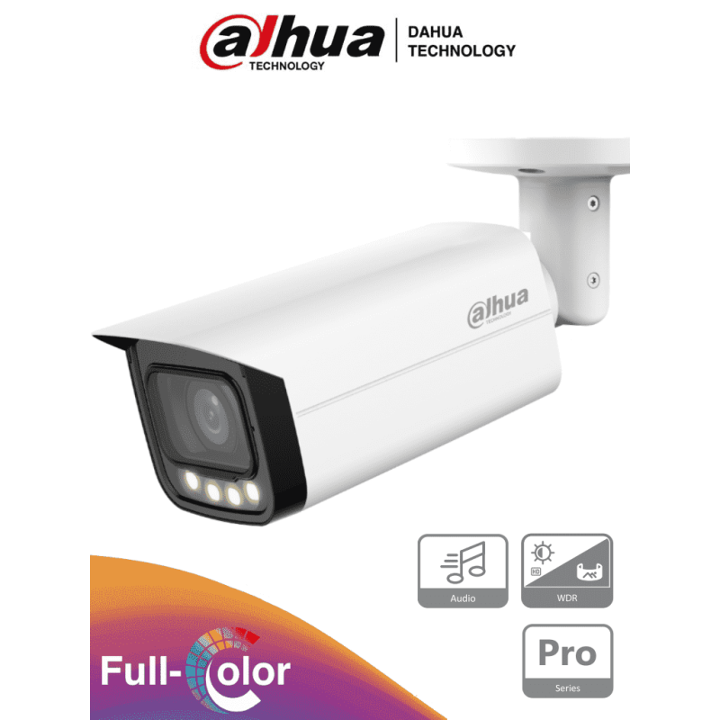 Dahua HAC-HFW2249TU-A-LED - Cámara Bullet Full Color de 2 Megapixeles/ F