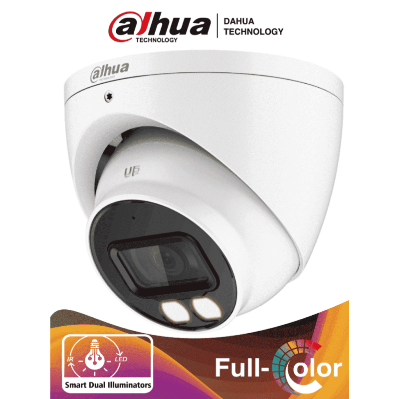 DAHUA HAC-HDW1239TN-IL-A - Camara Domo de 2 Megapixeles/ Iluminador Dual