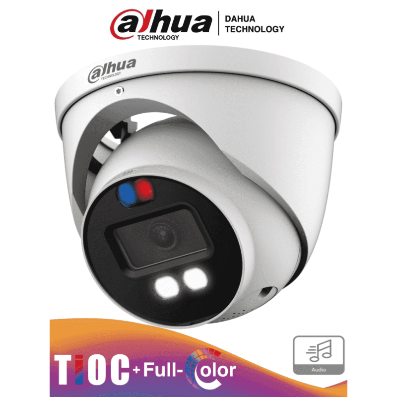 DAHUA HAC-ME1509H-A-PV-S2 -  Camara Domo TioC de 5 Megapixeles/ Iluminad