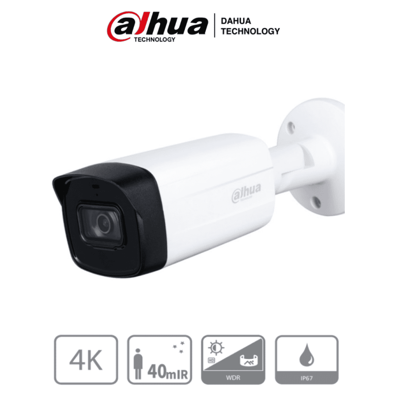 DAHUA HAC-HFW1801TH-I4 - Cámara Bullet 4k/ 8 Megapixeles/ Lente de 2.8 m