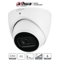 DAHUA DH-HAC-HDW1801TN - Camara Domo 4k/  8 Megapixeles/ Lente de 2.8mm/