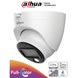 DAHUA HAC-HDW1209TLQN-A-LED - Cámara Domo Full Color de 2 Megapixeles/